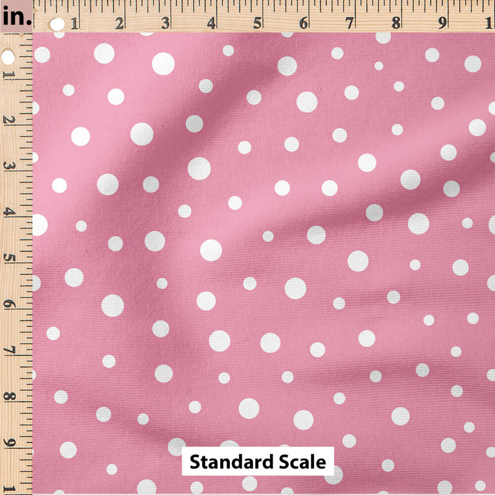 Ruler Scale for Tiny Dots Bright (Pink) by Amanda Grace Design